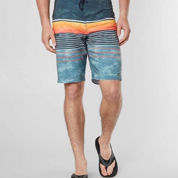 BRAND NEW men O’Neill hyperfreak stretch hyperdry board shorts size 44 - Picture 2 of 4